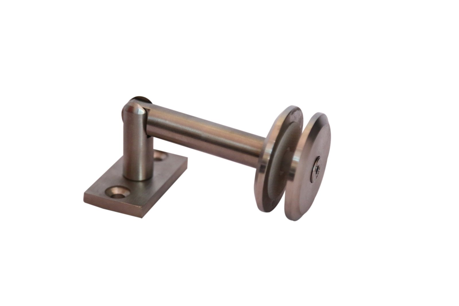 Adjustable Glass-Mount Handrail Bracket 